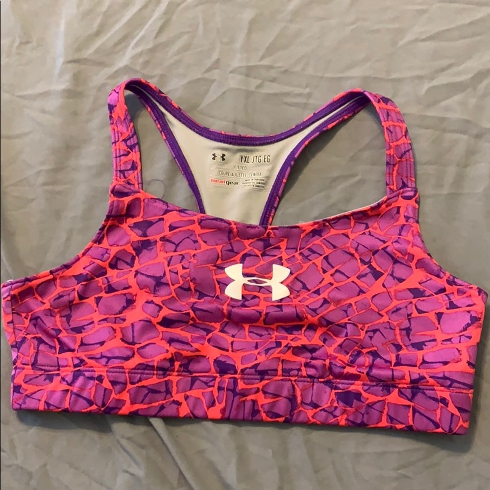 Youth Extra Large Under Armour Sports Bra